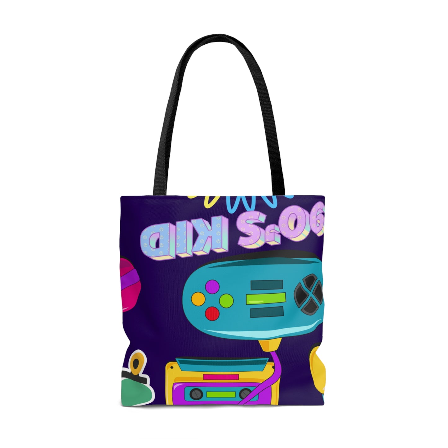 90s Kid Tote Bag (AOP)