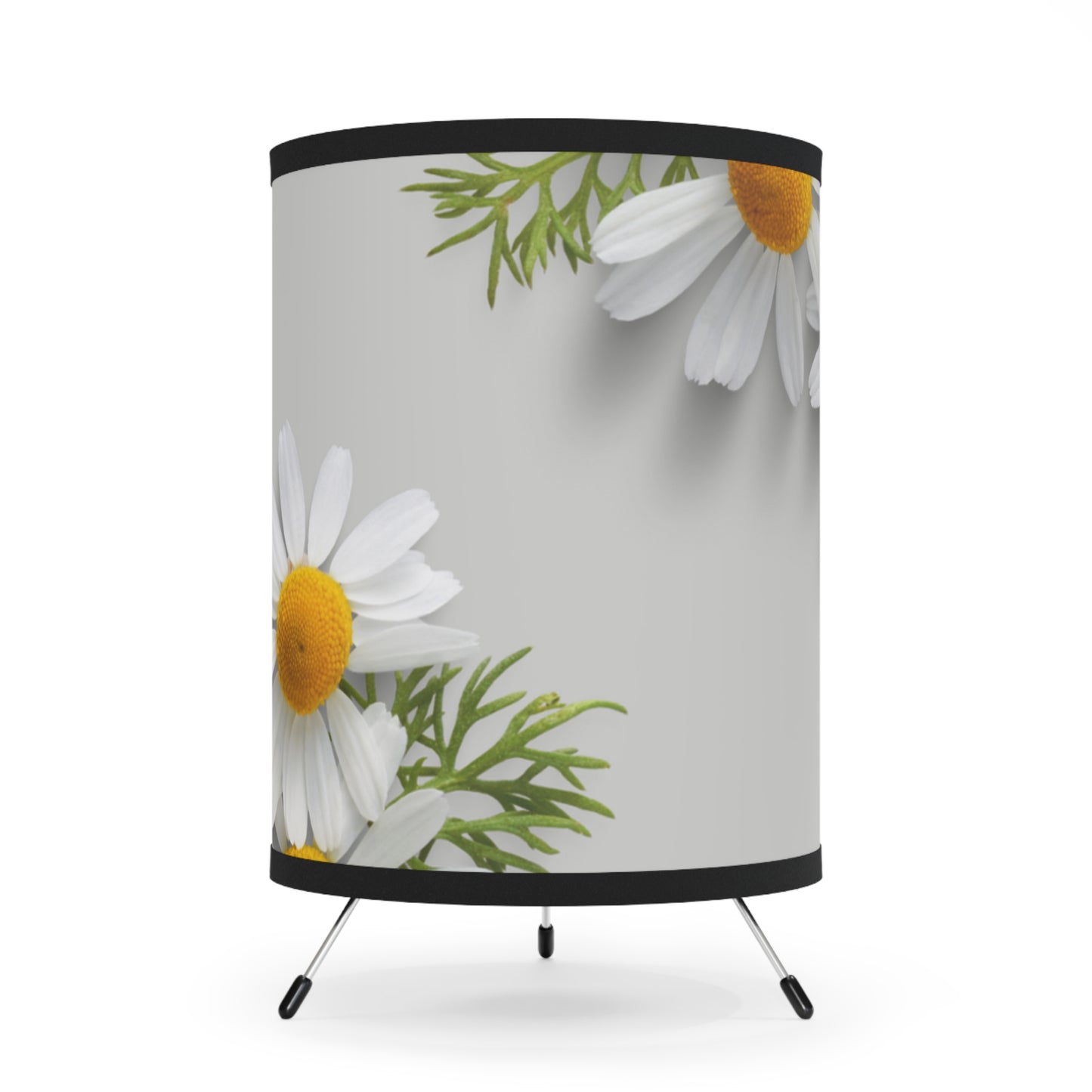 Tripod Lamp with High-Res Printed Shade, US\CA plug