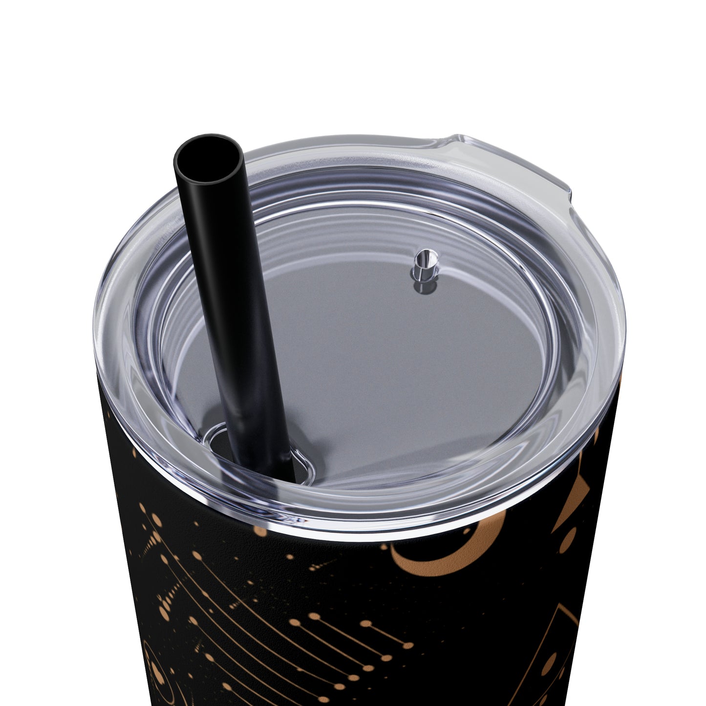 Cosmic Skinny Tumbler with Straw, 20oz