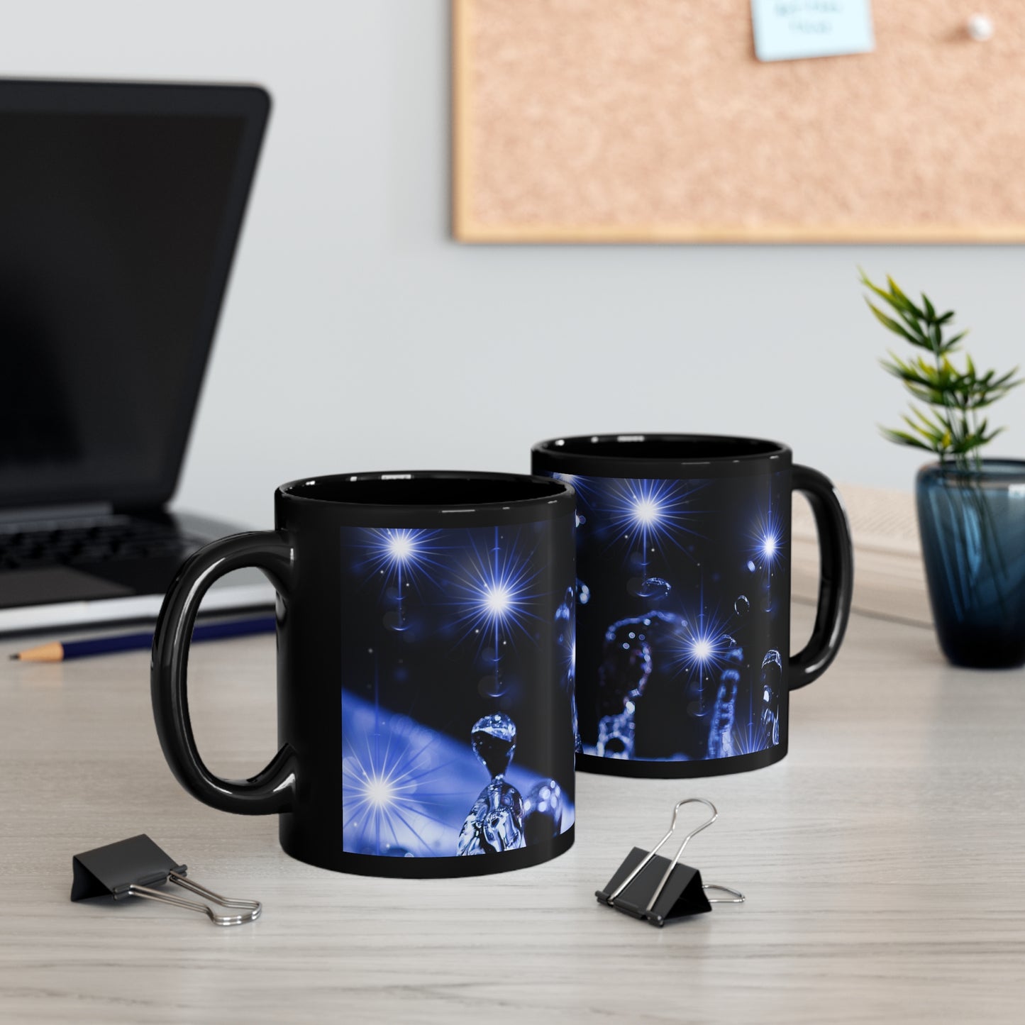 11oz Black Mug