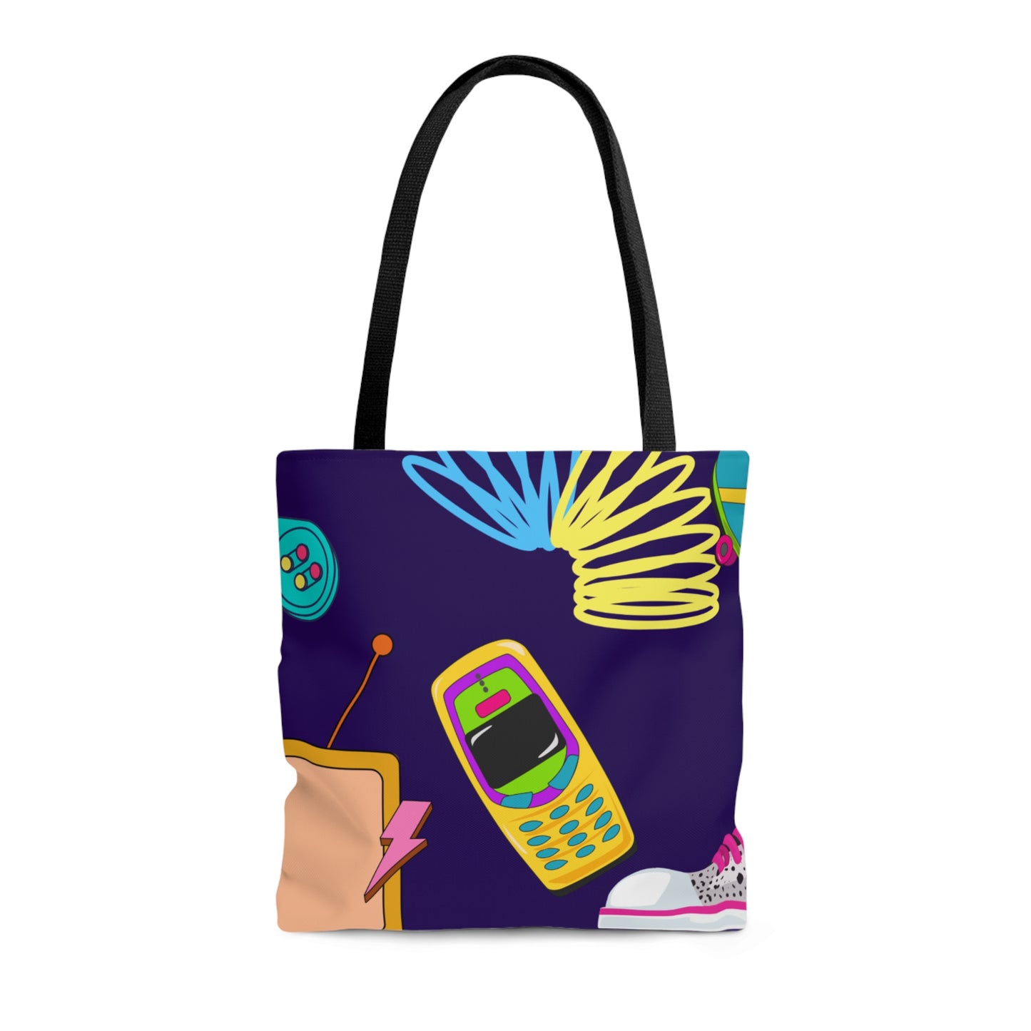 90s Kid Tote Bag (AOP)
