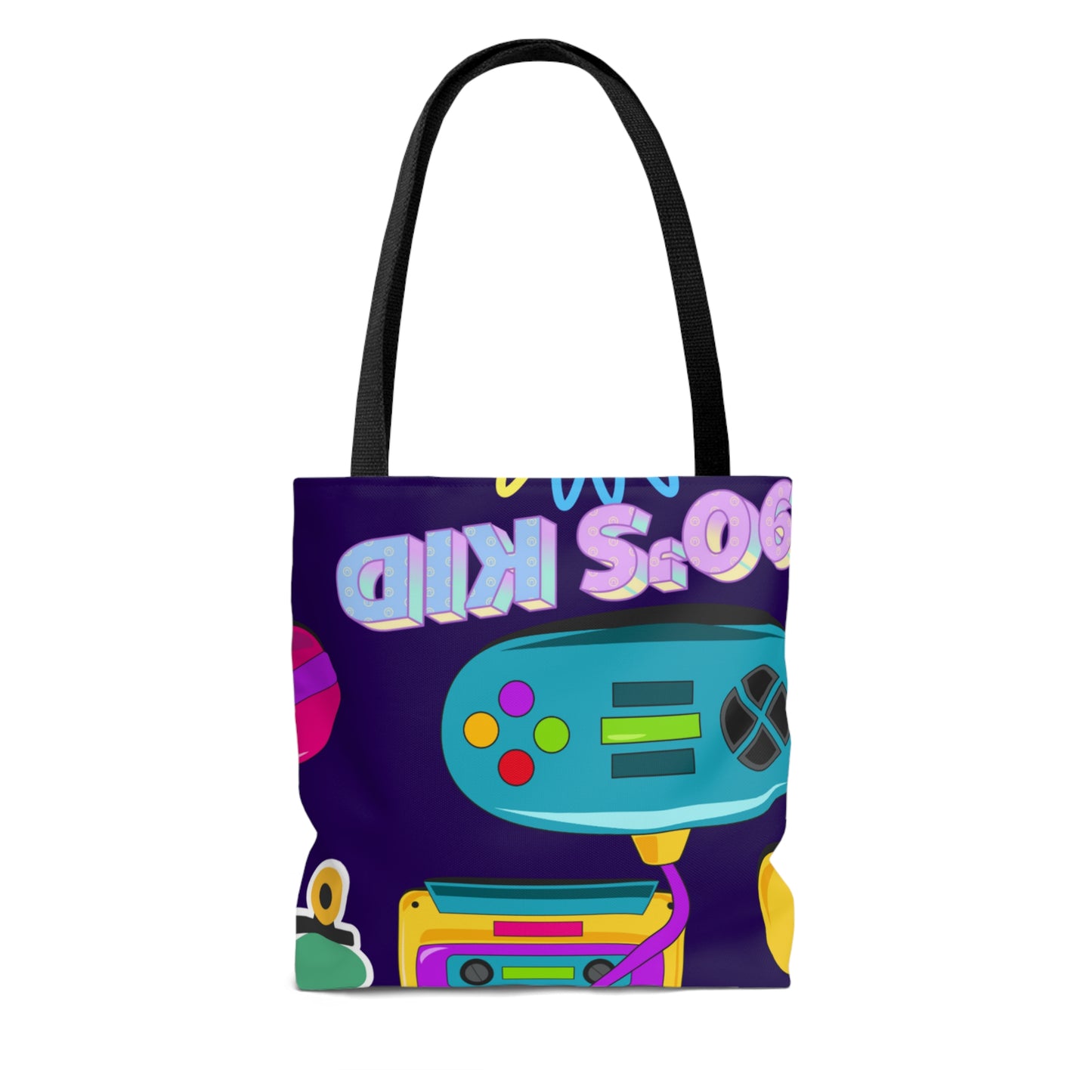 90s Kid Tote Bag (AOP)