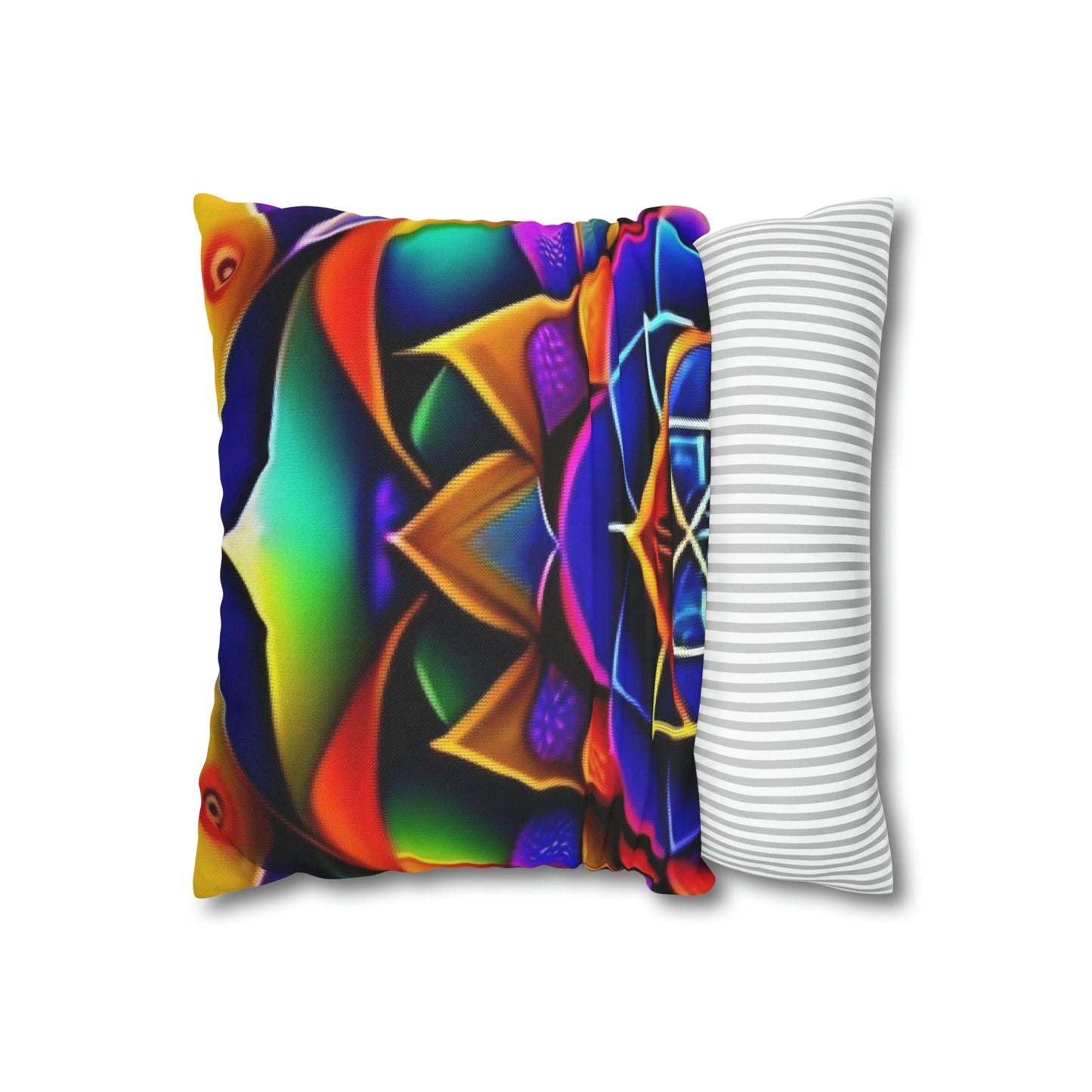 Spun Polyester Square Pillow Case