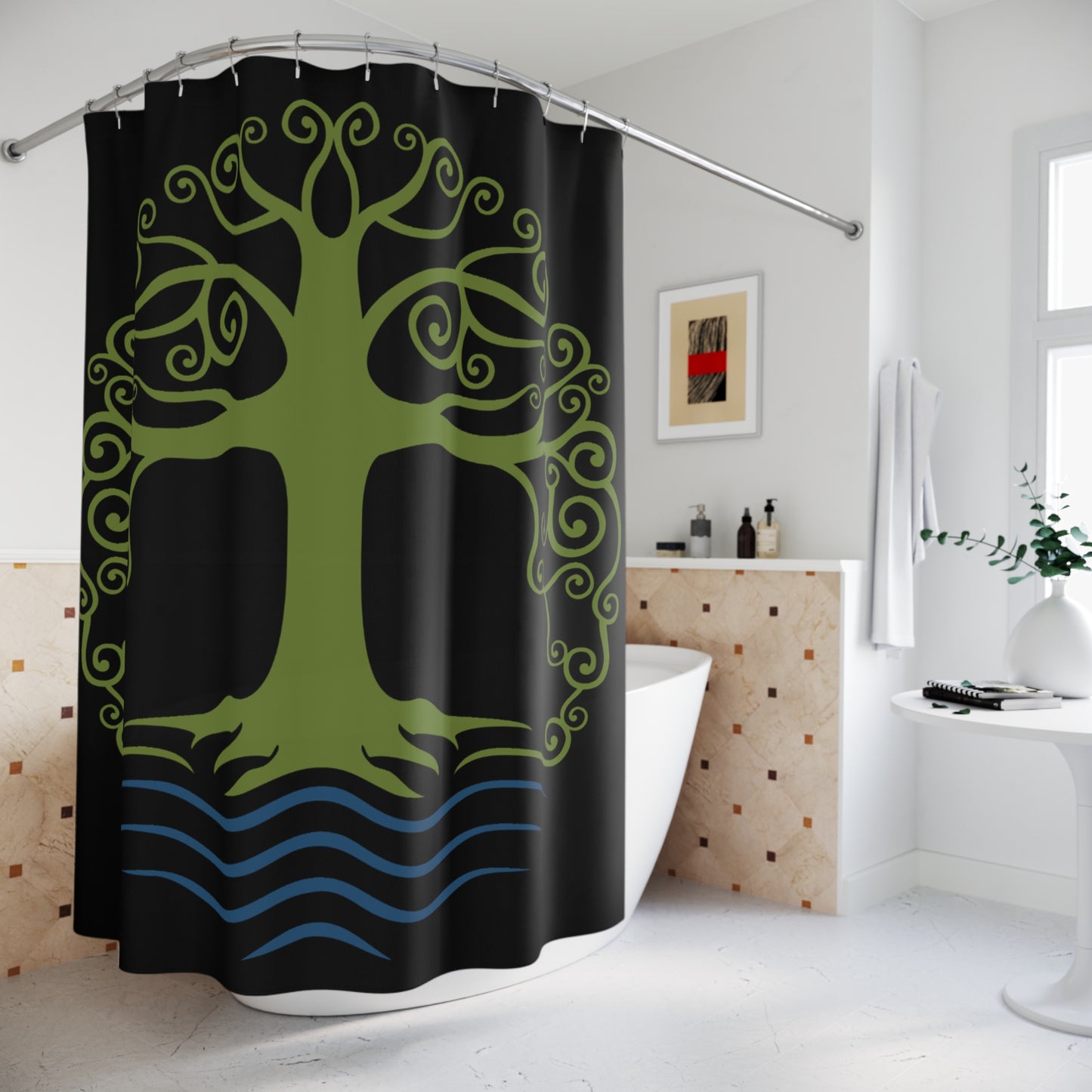Polyester Shower Curtain