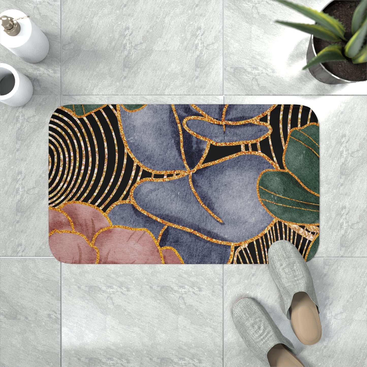 BaHa Memory Foam Bath Mat