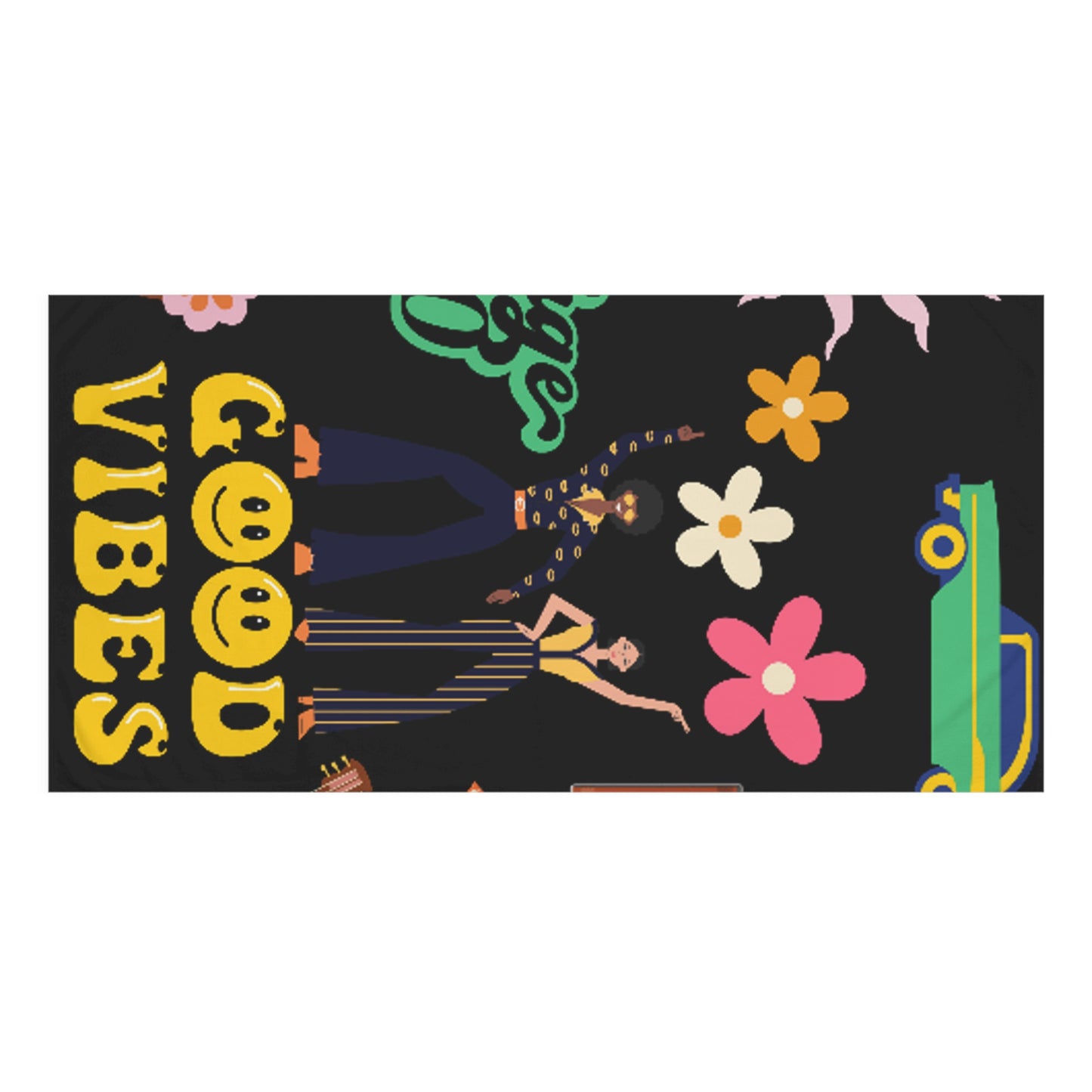 Good Vibes Mink-Cotton Towel