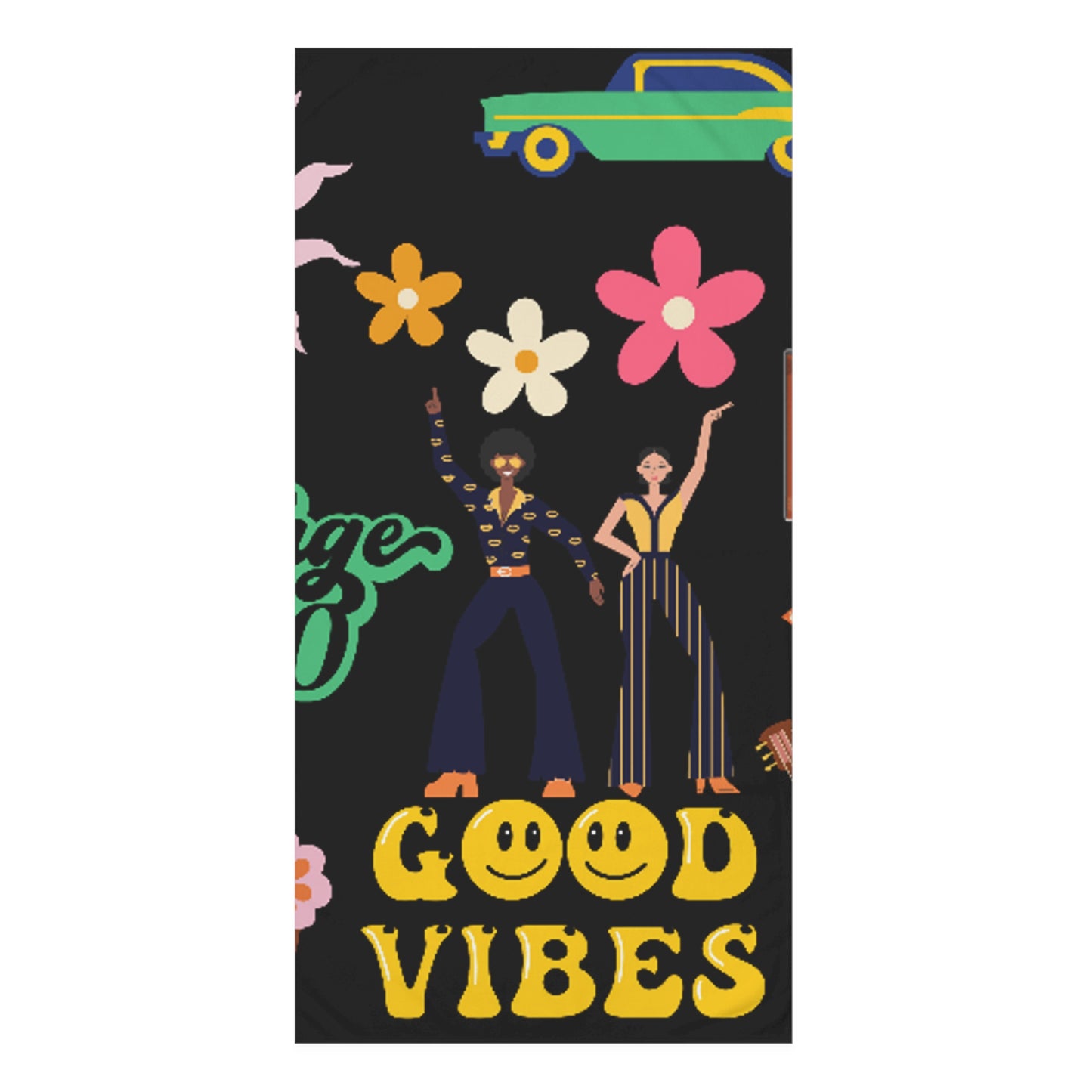 Good Vibes Mink-Cotton Towel