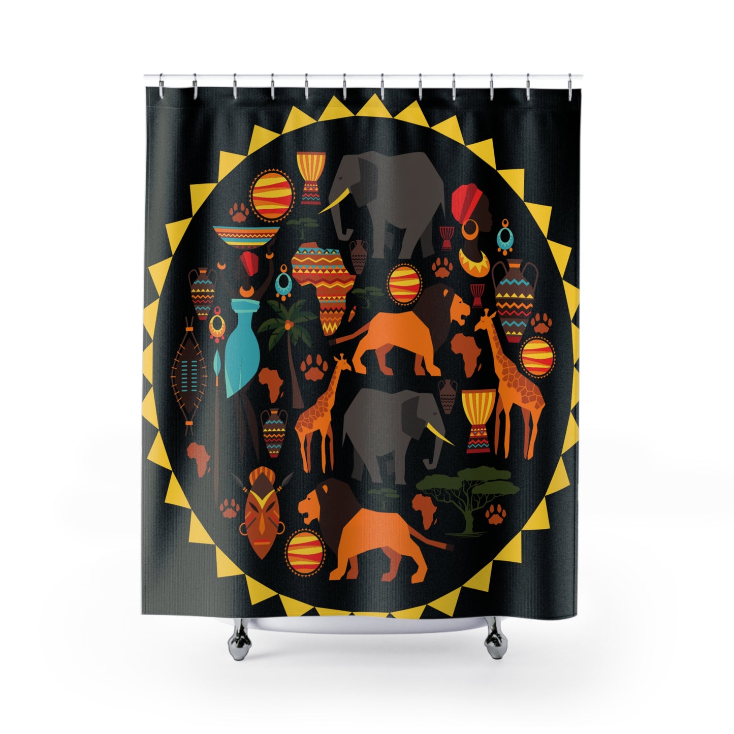 Jungle Shower Curtains