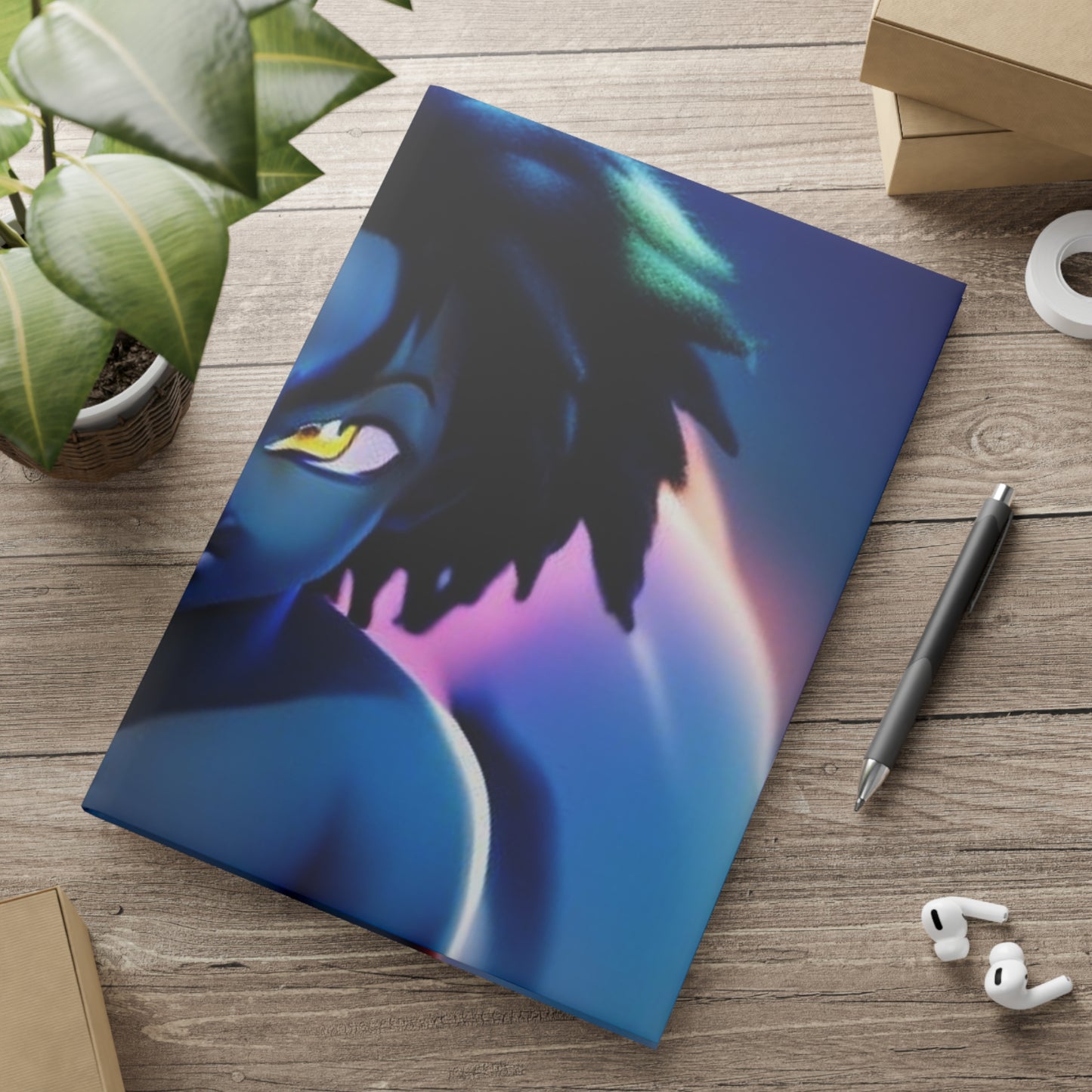 Hardcover Notebook with Puffy Covers