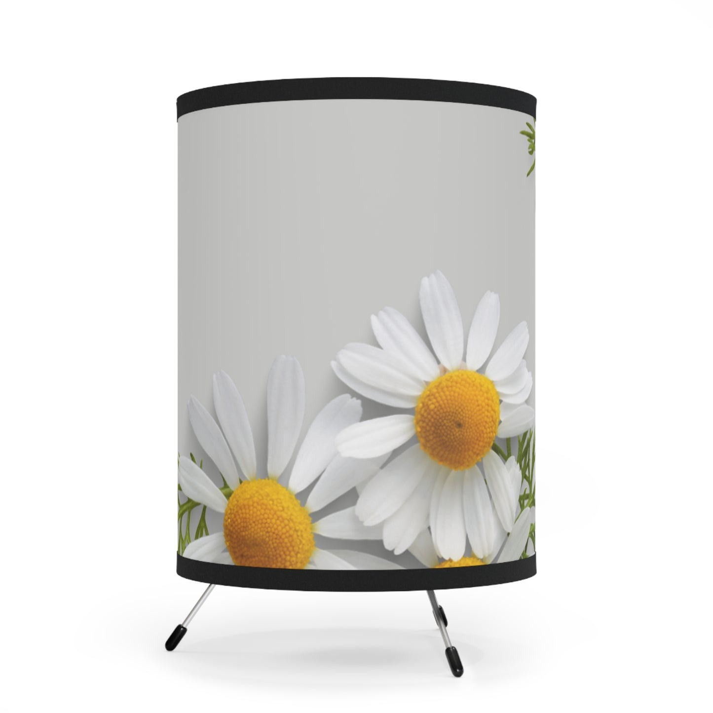 Tripod Lamp with High-Res Printed Shade, US\CA plug