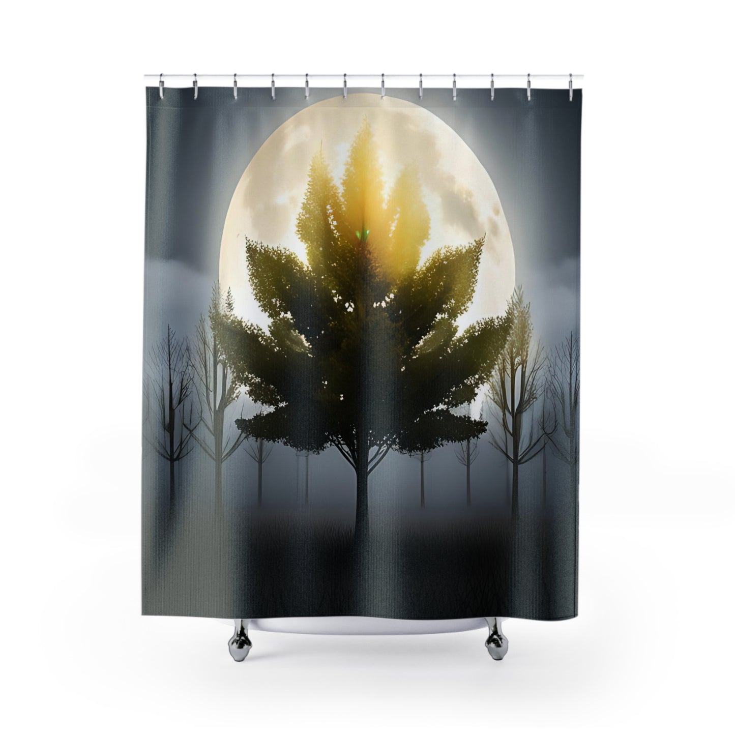 Forest Moons Shower Curtains