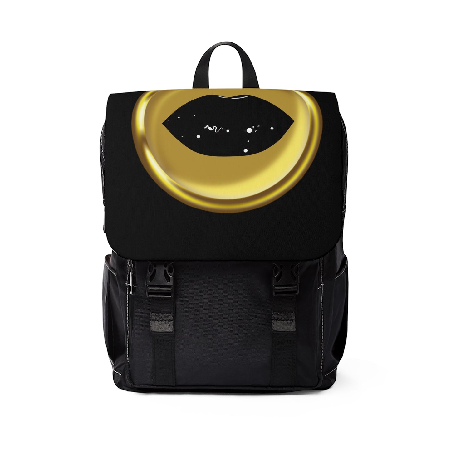 Wet Paint Unisex Casual Shoulder Backpack