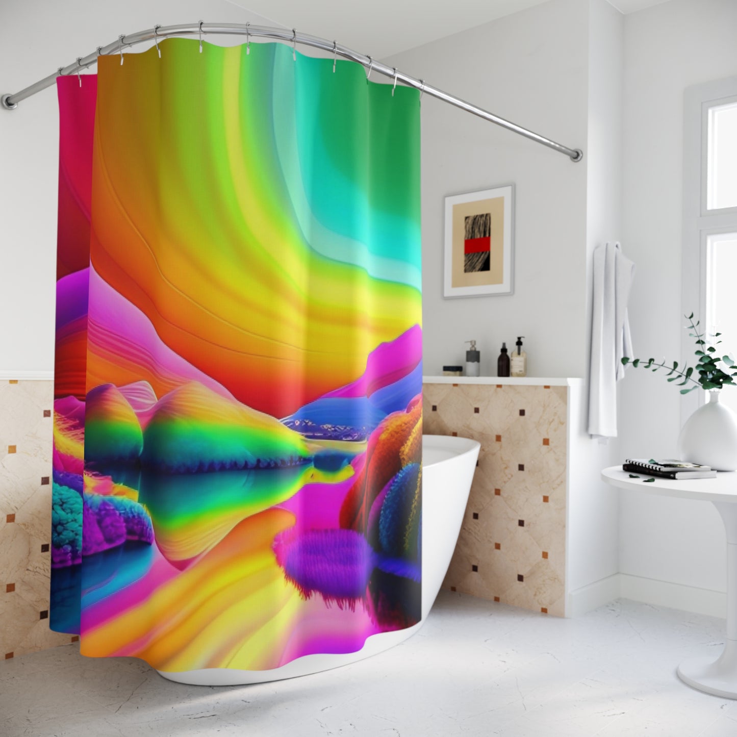 Polyester Shower Curtain
