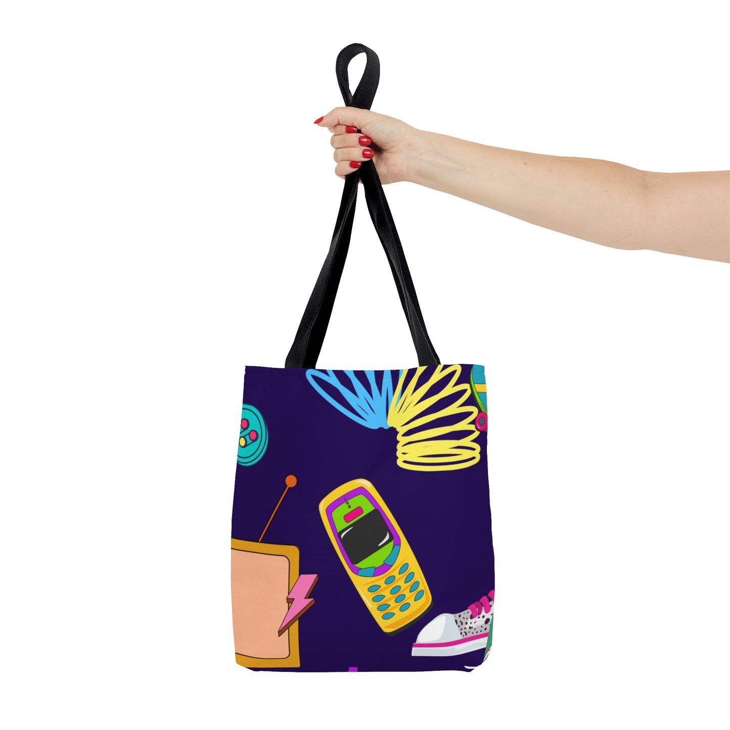 90s Kid Tote Bag (AOP)