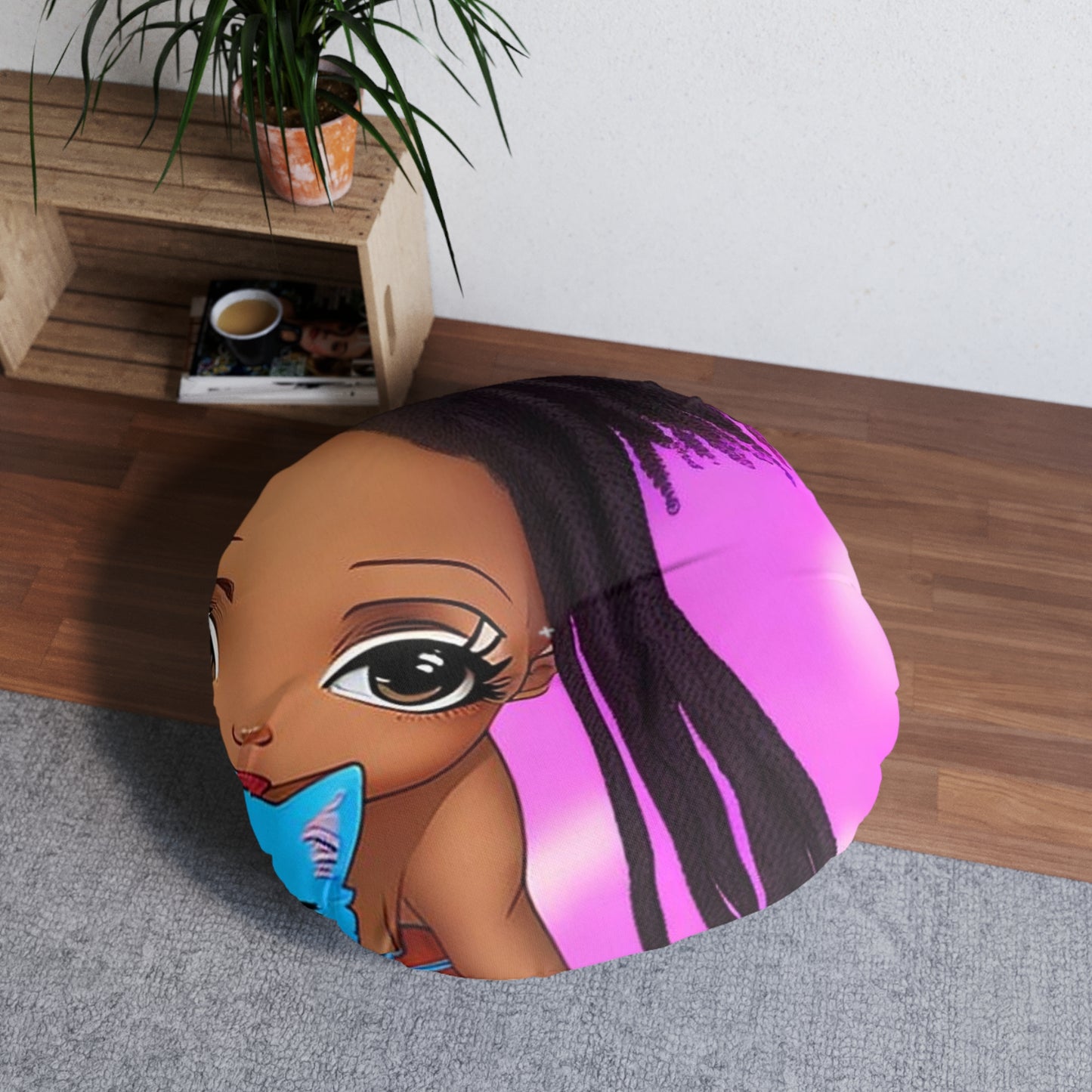 Litti Botti Floor Pillow, Round