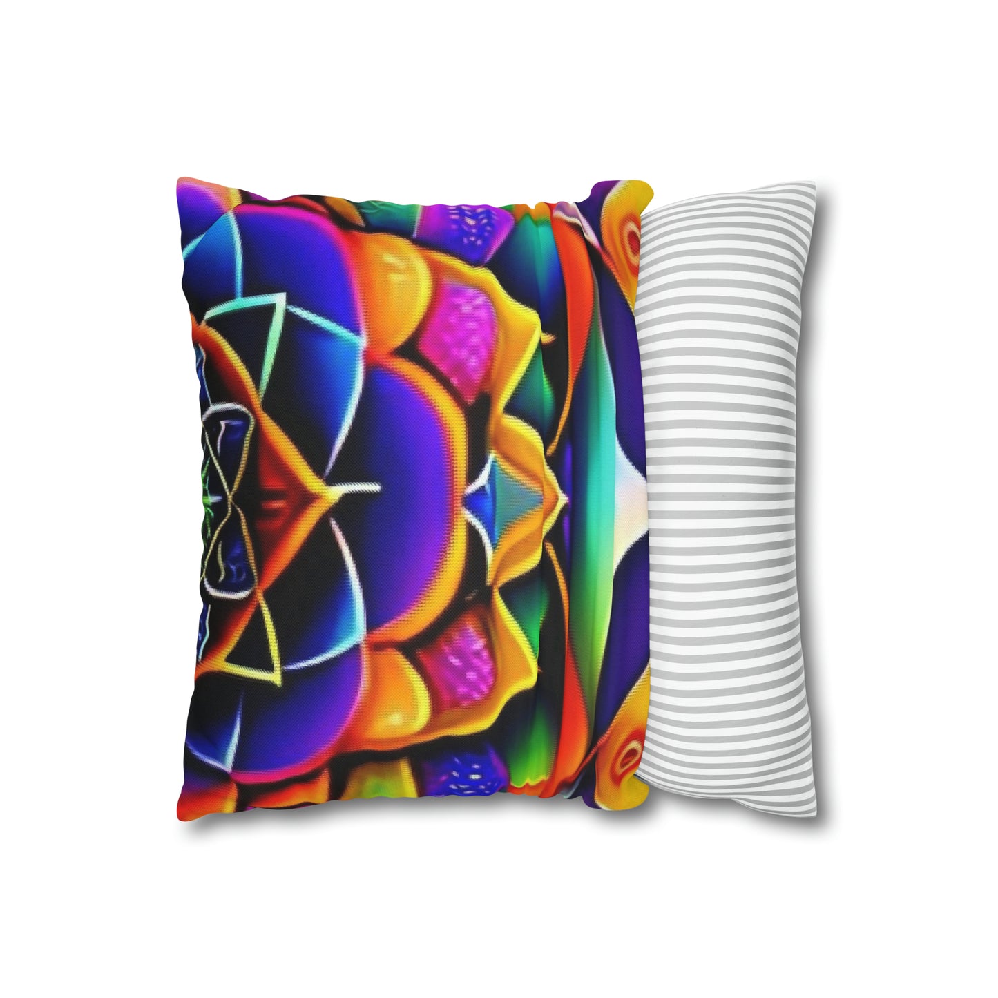Spun Polyester Square Pillow Case