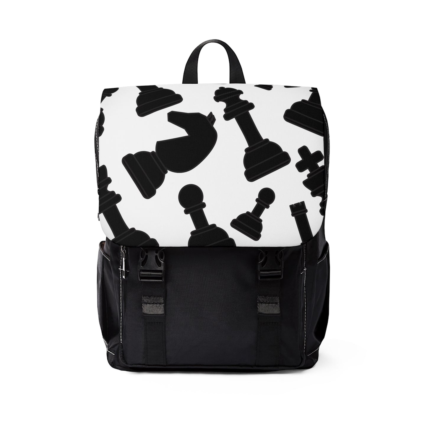 Chess Anymore? Unisex Casual Shoulder Backpack