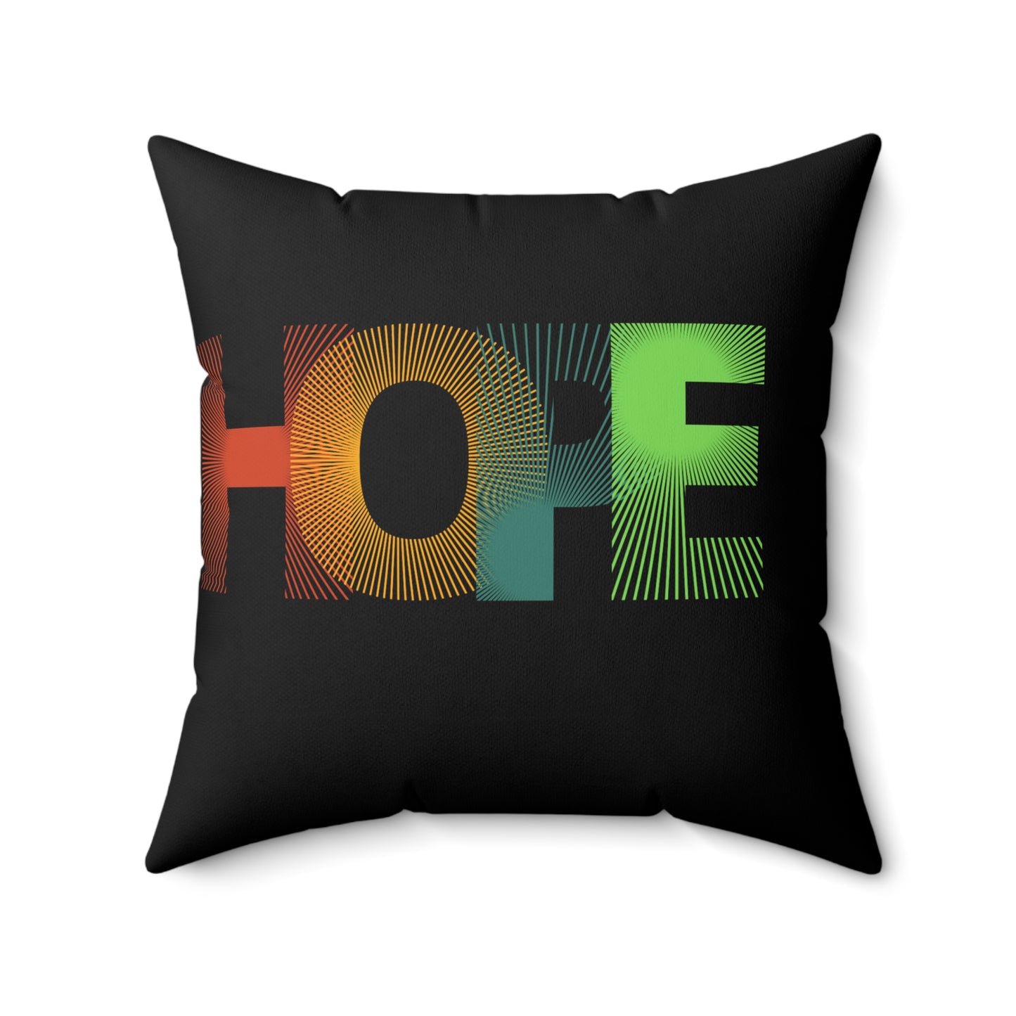 Spun Polyester Square Pillow