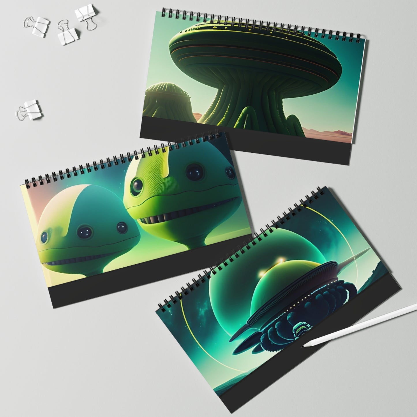 We Here! Desk Calendar