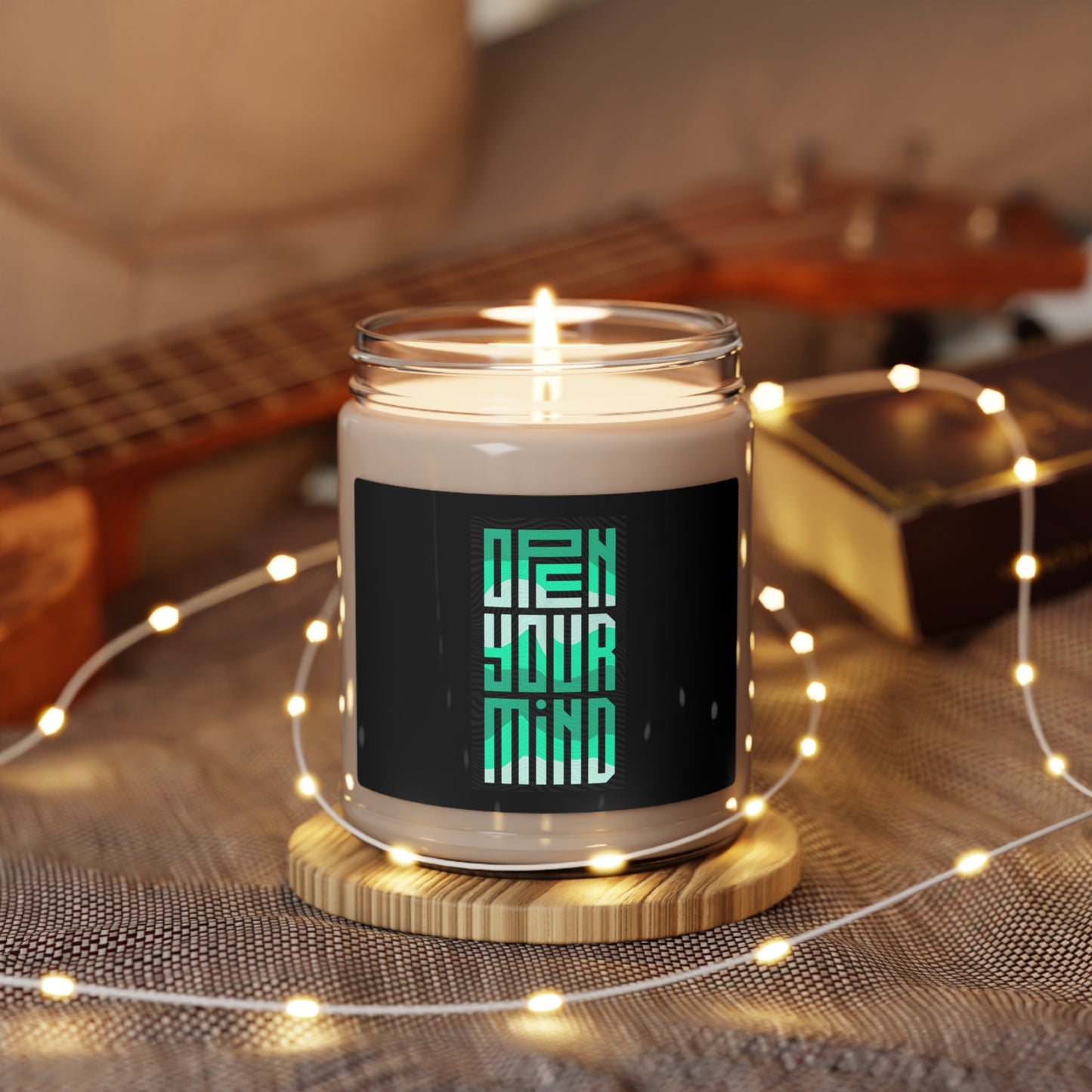 Open Scented Soy Candle, 9oz