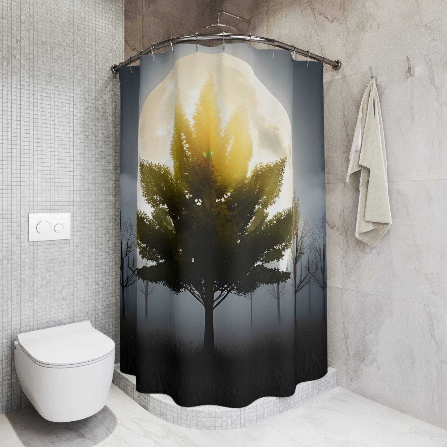 Polyester Shower Curtain