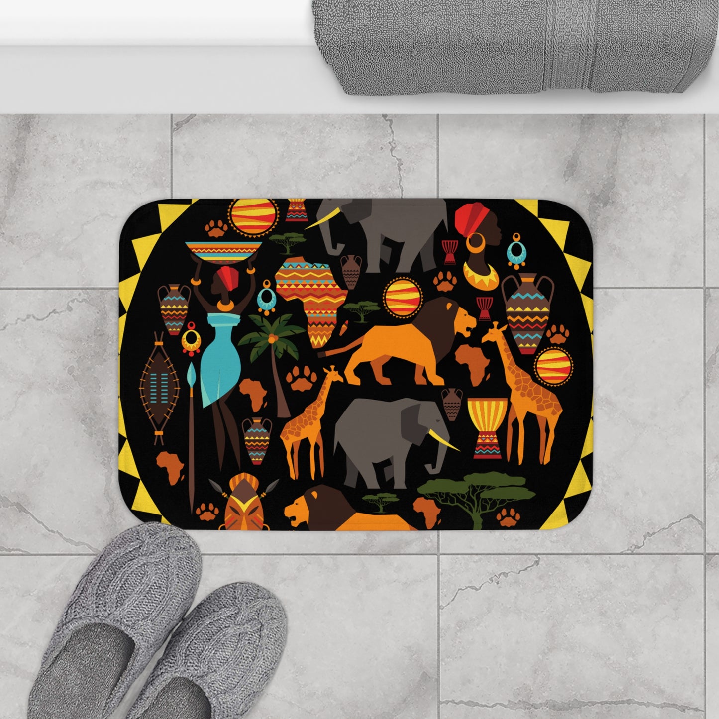 Jungle Bath Mat