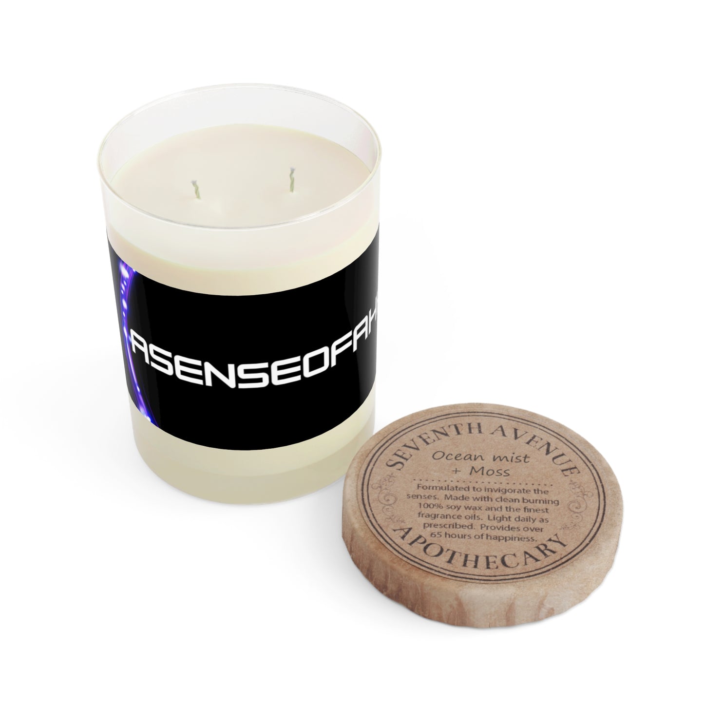 Scented Candle - Full Glass, 11oz