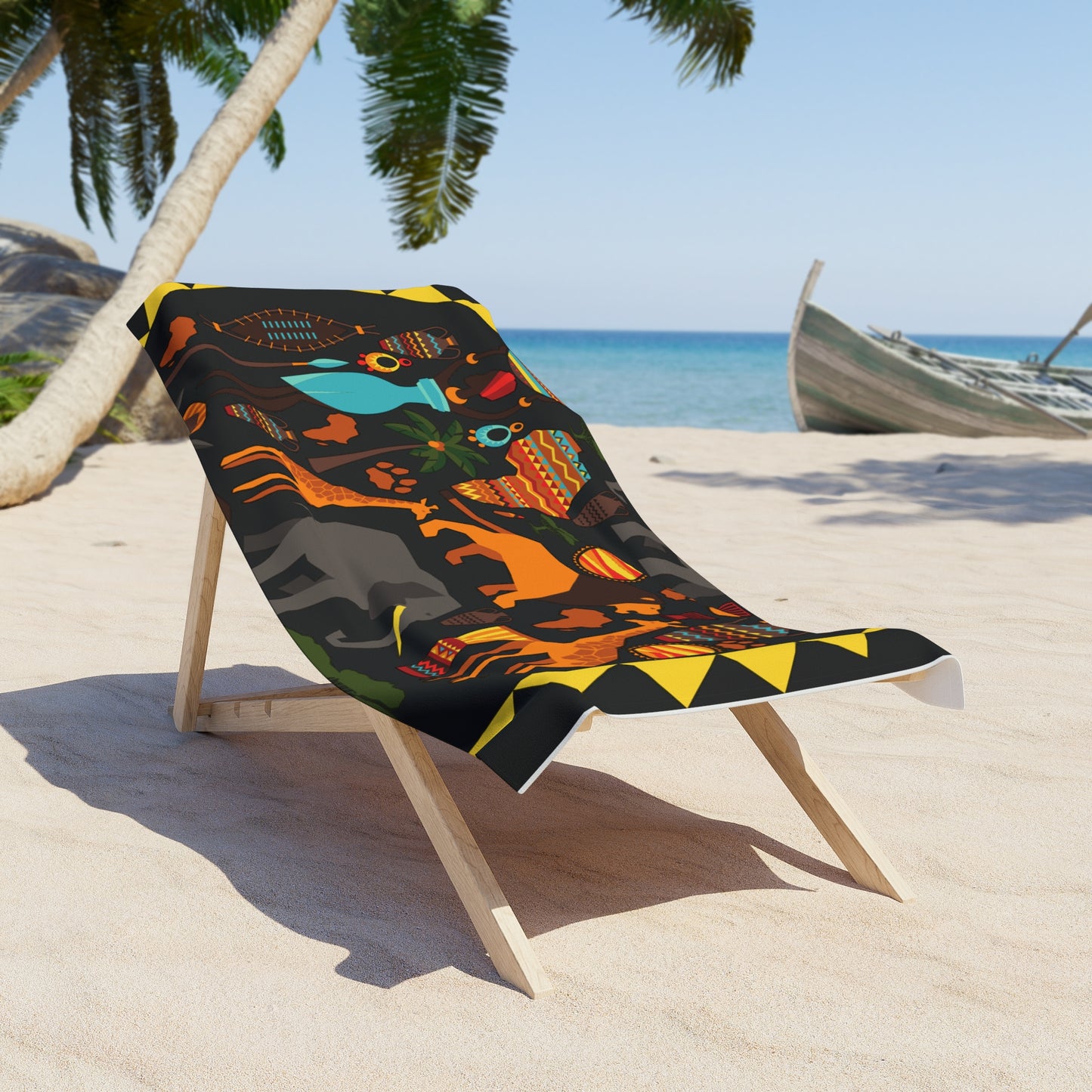 Jungle Vibes Beach Towel