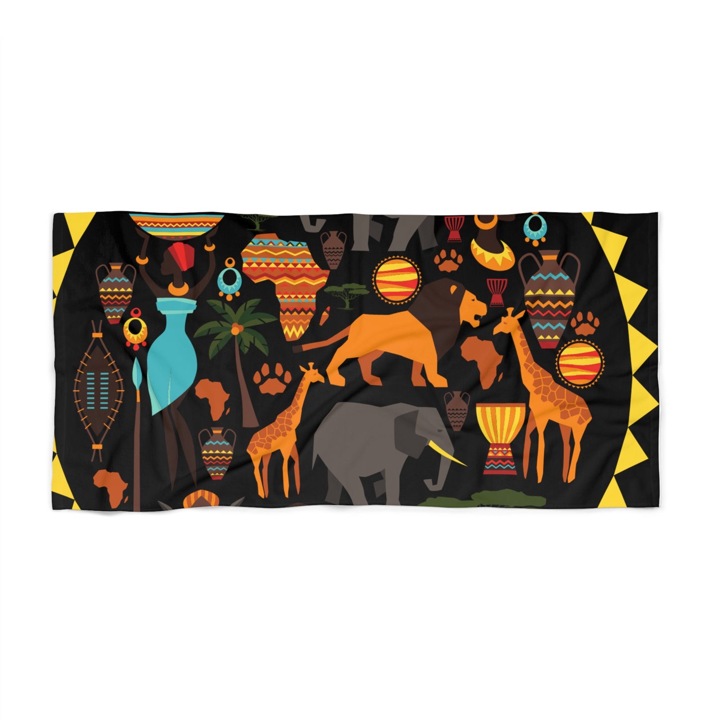 Jungle Vibes Beach Towel