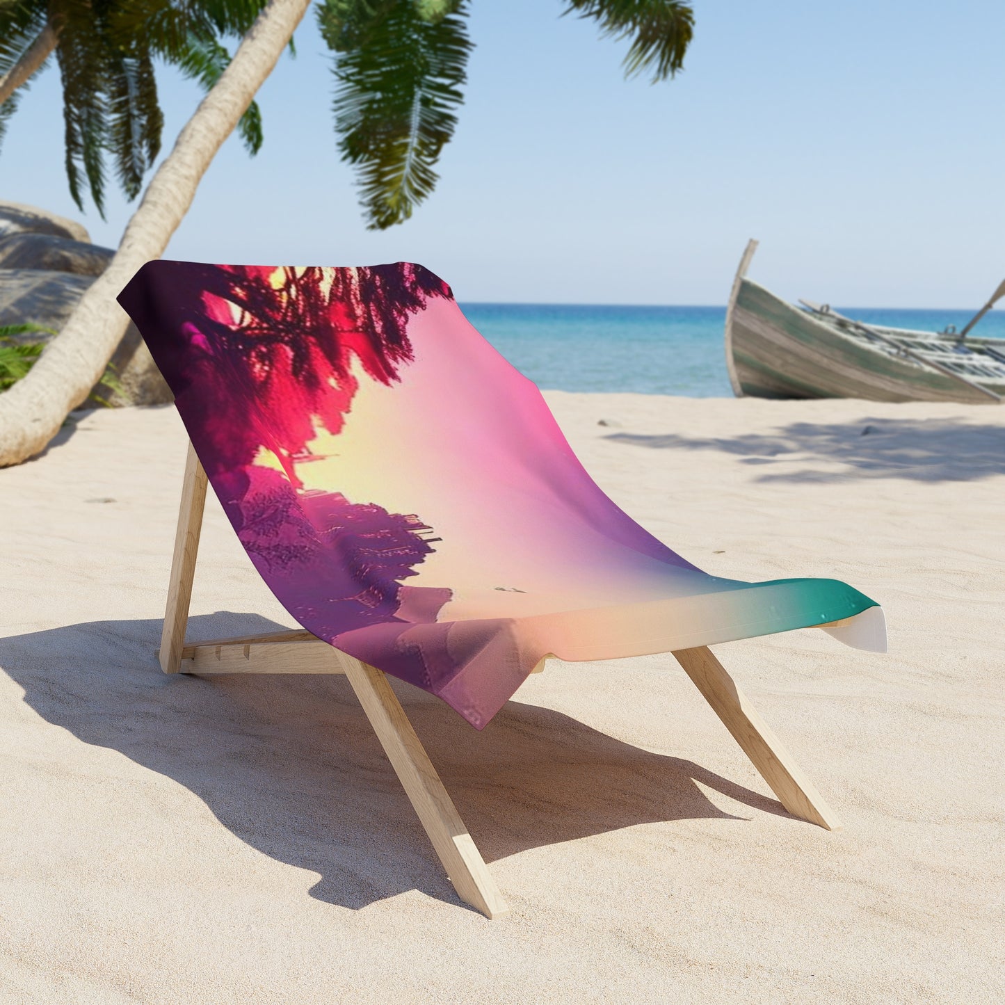 Mountress Beach Towel