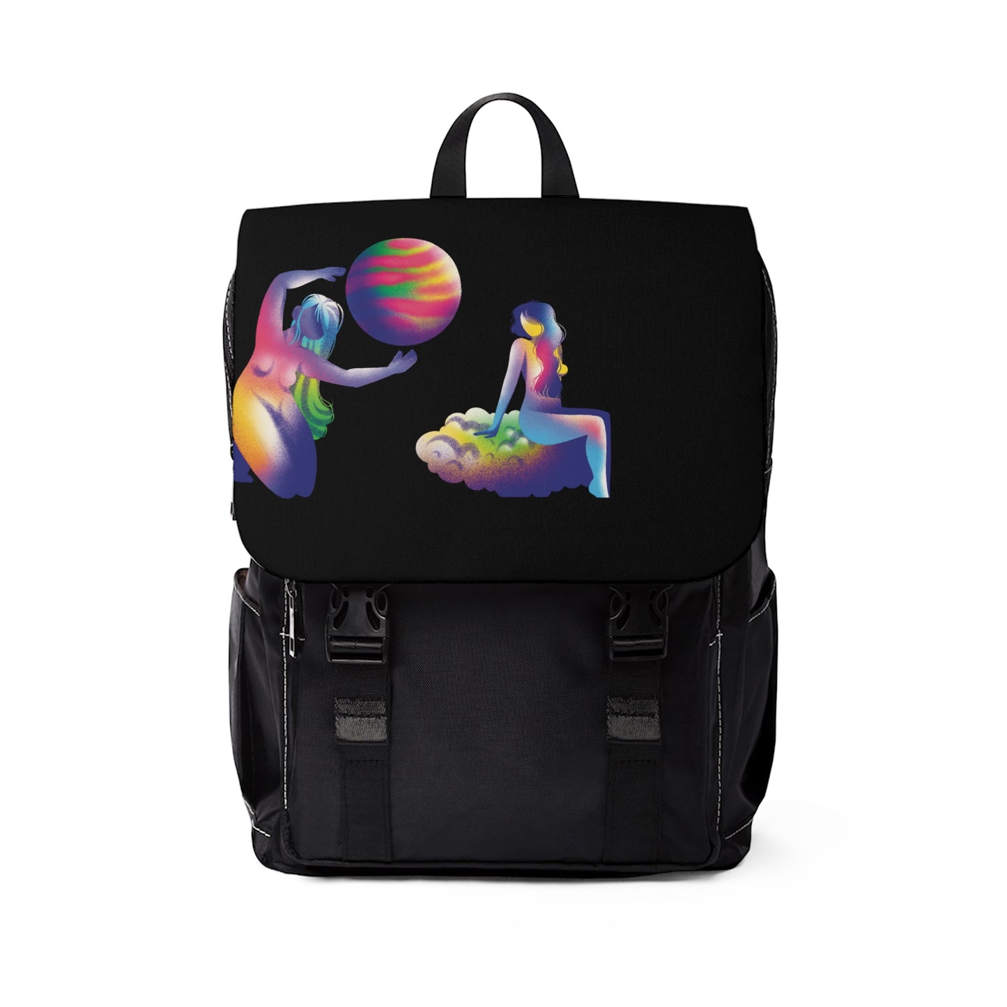 Unisex Casual Shoulder Backpack