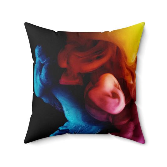 Spun Polyester Square Pillow