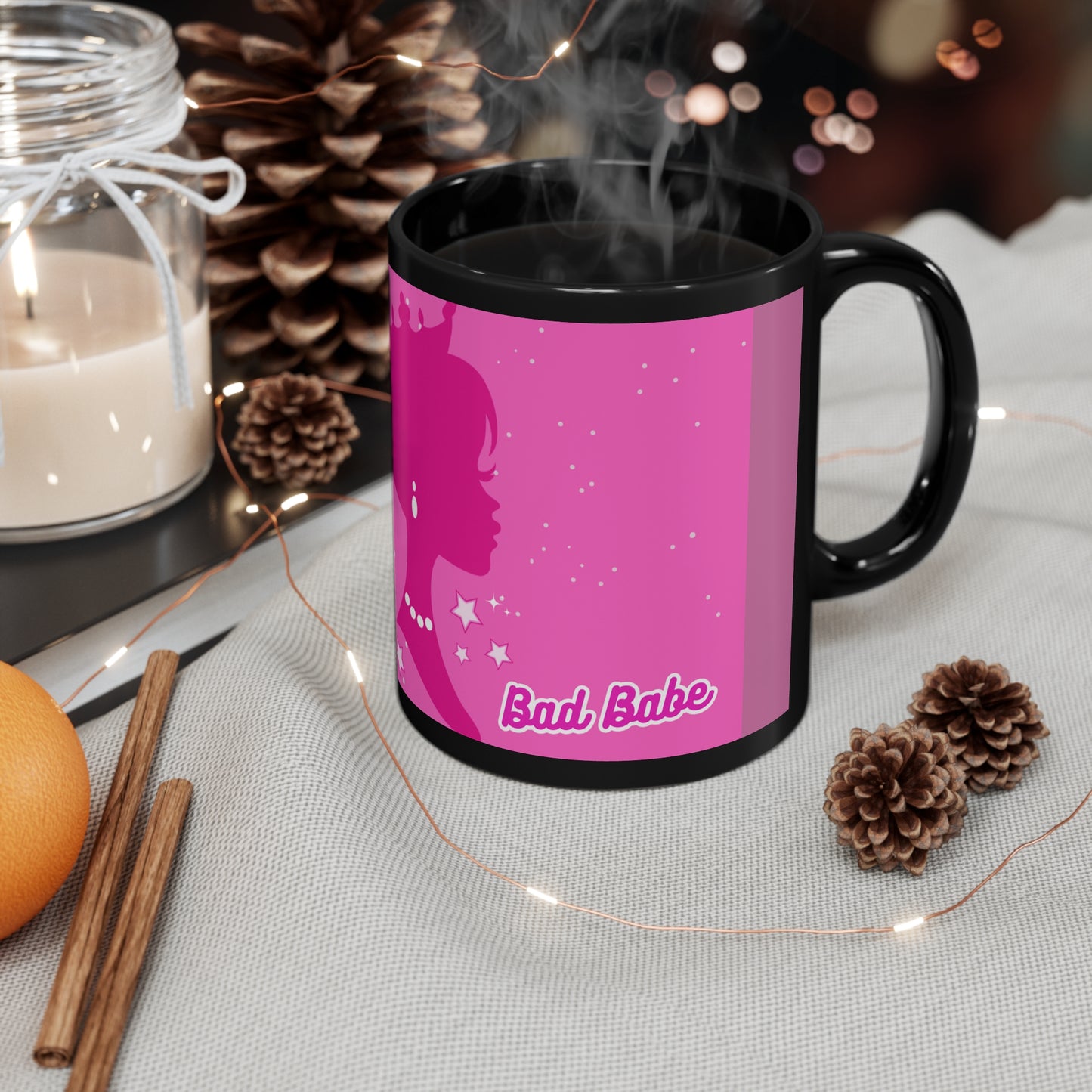 Bad Babe 11oz Black Mug