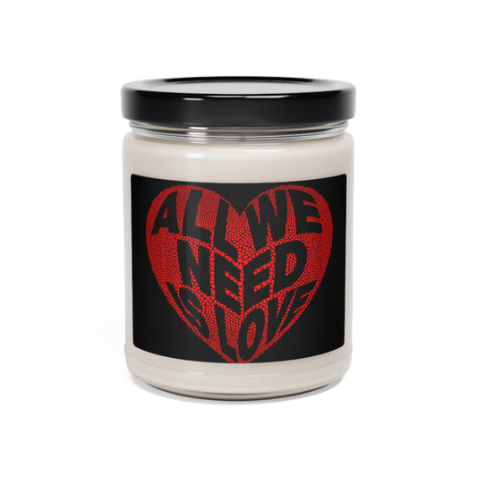 Love Scented Soy Candle, 9oz